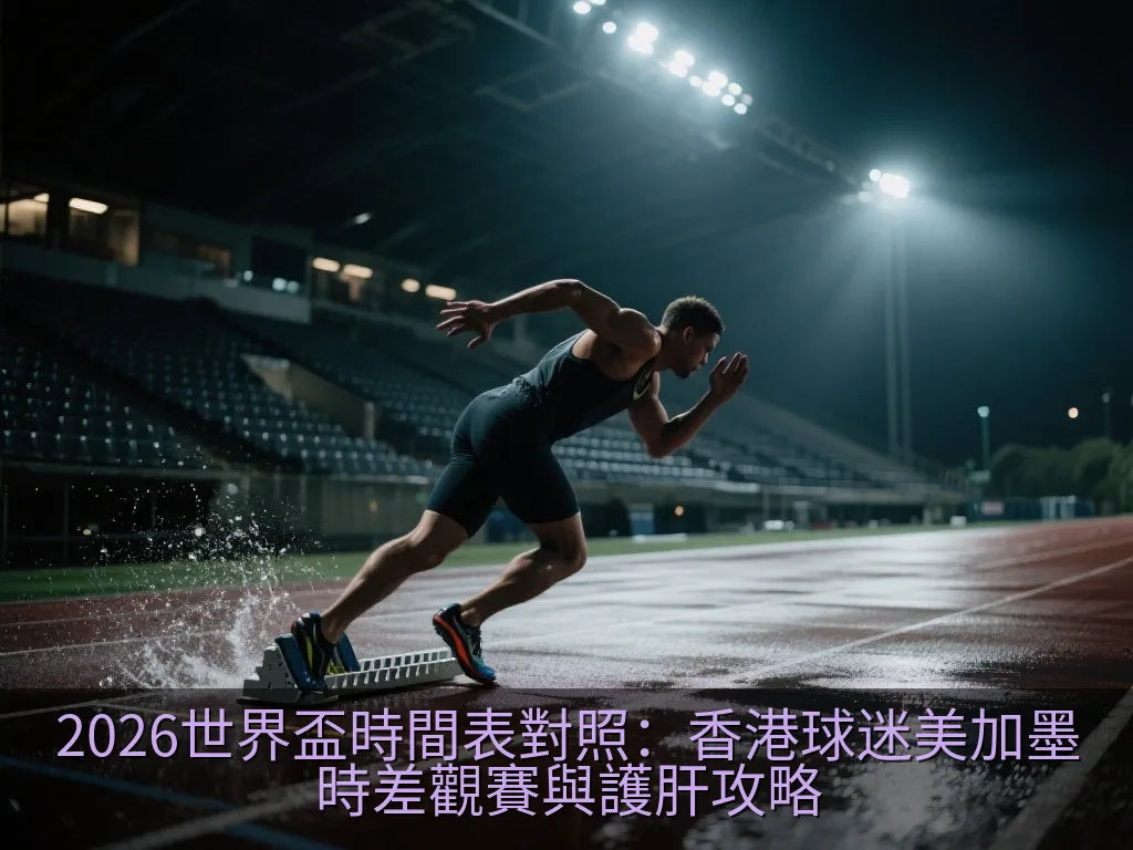 2026世界盃時間表對照：香港球迷美加墨時差觀賽與護肝攻略